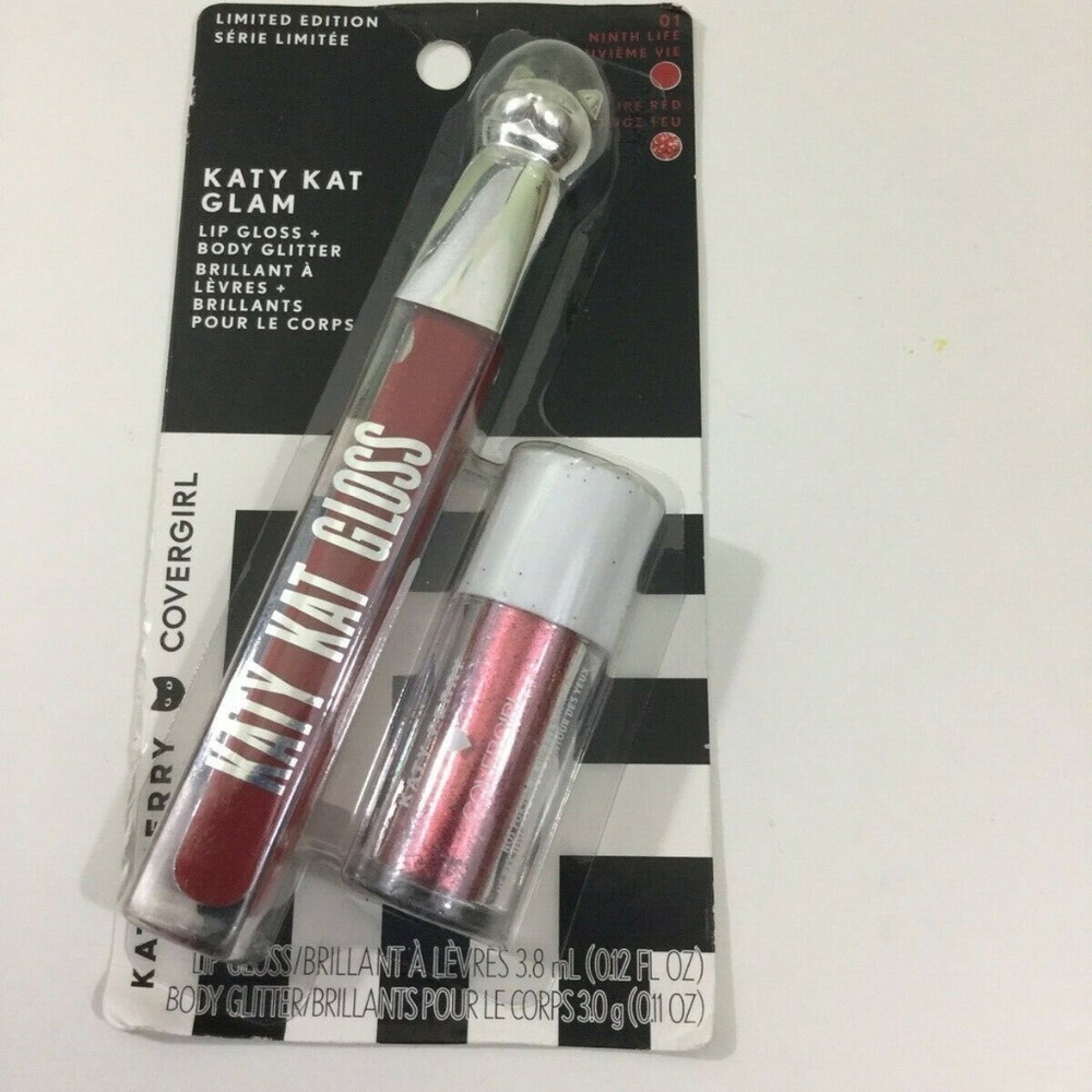 Katy Perry Ninth Life  Lip Gloss and Body Glitter